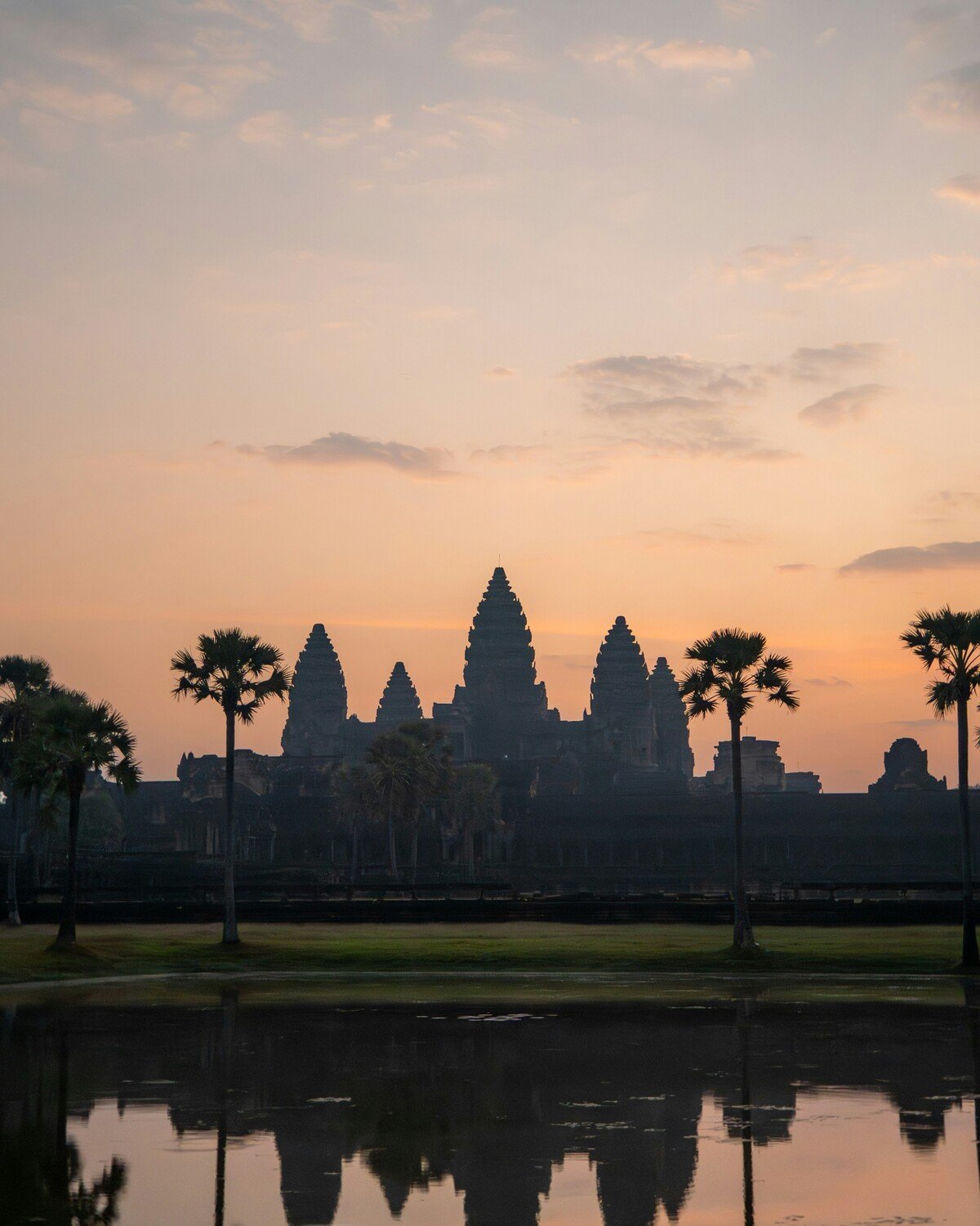 Angkor at dawn