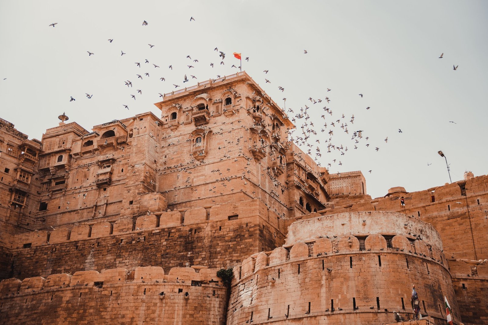 The forts at first light