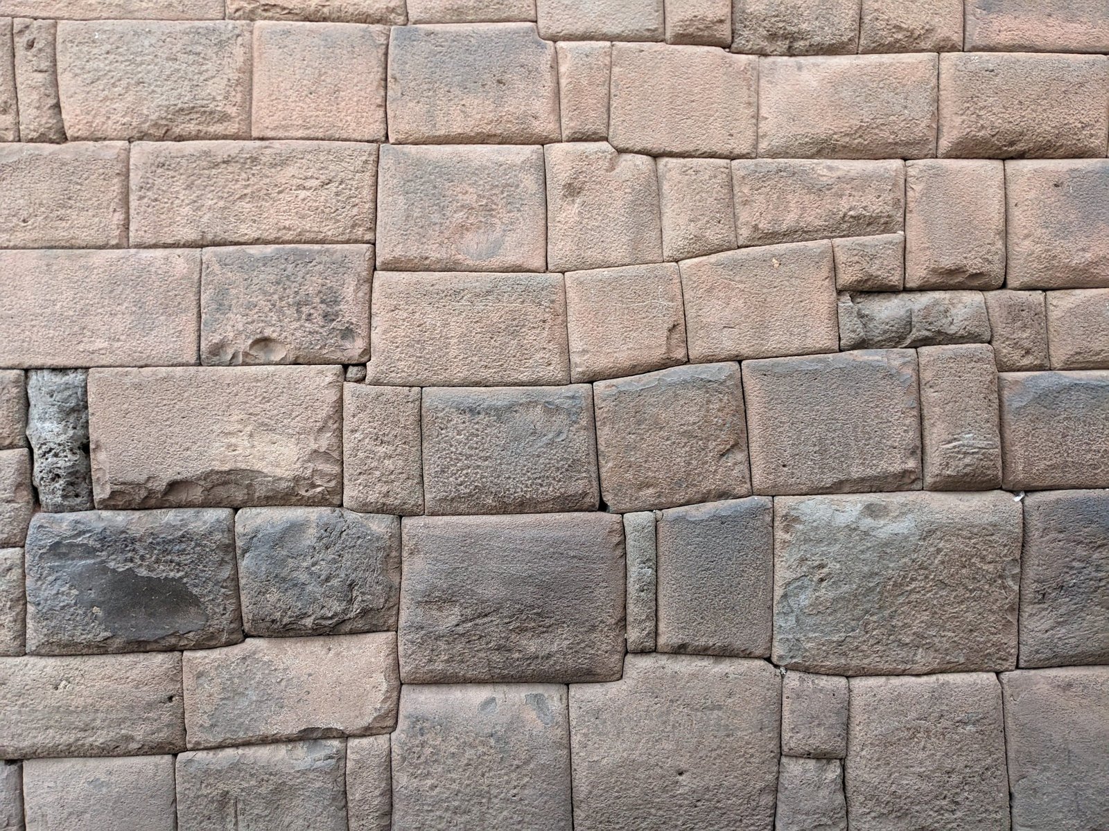 Stone without mortar